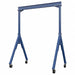 Adj. Gantry Crane Steel Blue 2000 lb.