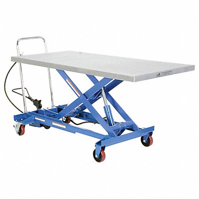 Air Hydraulic Steel Cart