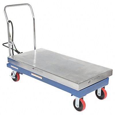 Air Hydraulic Steel Cart