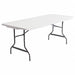 Resin Rectangular Fold Table 72x30x29 