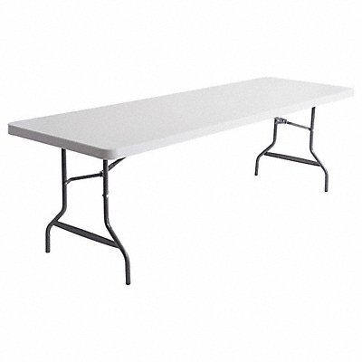 Resin Rectangular Fold Table 96x30x29 