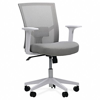 Office Chair 275 lb Cap. Gray Seat