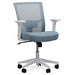 Office Chair 275 lb Cap. Light Blue Seat