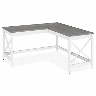 Farmhouse Desk 29 1/2 in H Gray Top