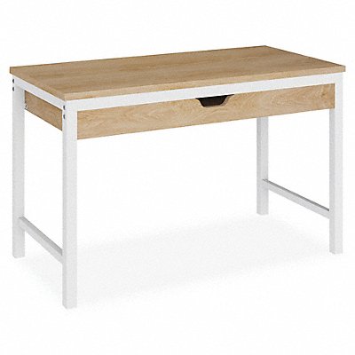 Writing Desk 30 in H Beige Top