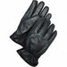 Leather Gloves Shirred Slip-On XL