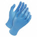 Disposable Gloves Blue Nitrile L PK100