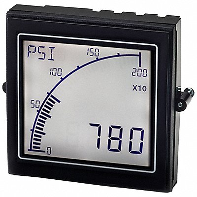 Panel Meter DC 2.68x2.68 Cutout Screw