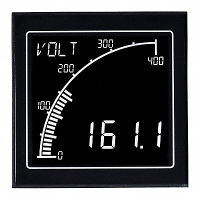 Amperage Panel Meter 12 NEMA Rating