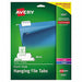 Hanging File Tabs White PK90