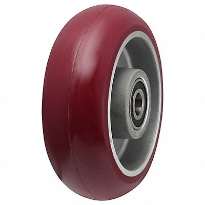 Caster Wheel 5 x2 Maroon