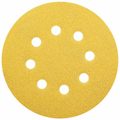 Hook-and-Loop Sanding Disc 5 in Dia PK50