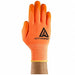 Coated Glove Nitrile HV Orng 7