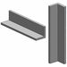 Carbon Steel Angle 36 in L 4 in W