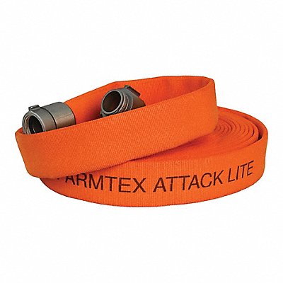 Fire Hose 50 ft Orange Polyester