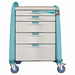 Anesthesia Cart 250 lb Polymer Assembled