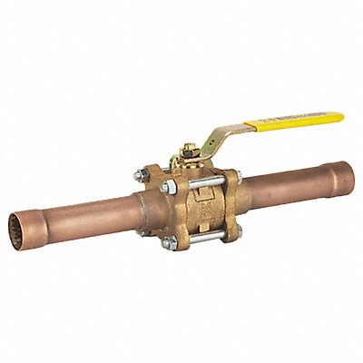 Med Gas Valve 15.12 in L 1 1/2 in Pipe