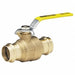 Brass Ball Valve Press 1-1/2 in