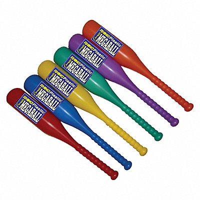 Plastic Bat Set PK 6