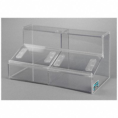 Benchtop Bulk Storage Bin Double 7.3 H