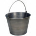 Bucket Stainless Steel Silver Open Head