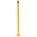 Steel Pipe Safety Bollard - Yellow