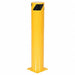 Steel Pipe Safety Bollard - Yellow