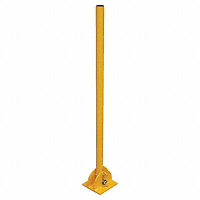 Flexible Bollard Fold Down 1-3/4 Yellow