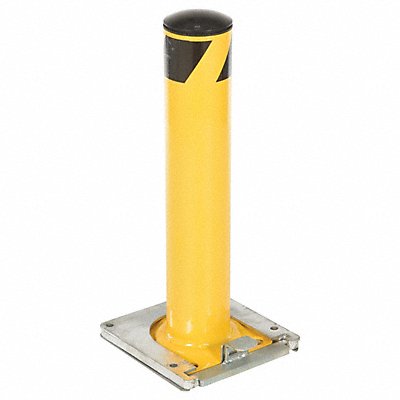 Bollard Removable 5-1/2 Dia Yellow