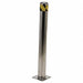 Bollard 4-1/2 Dia x 36 H Silver