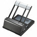 ThreeHole Paper Punch 160 Sheet Blk/Slvr