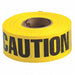 Barricade Tape Yellow/Black 500ft x 3 In