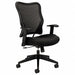 Chair Hi-Back Mesh Fab Black