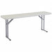 Meeting Table Rectangle Gray 72 W