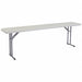 Meeting Table Rectangle Gray 96 W