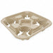 Disp Cup Tray Beige 2 in H PK300