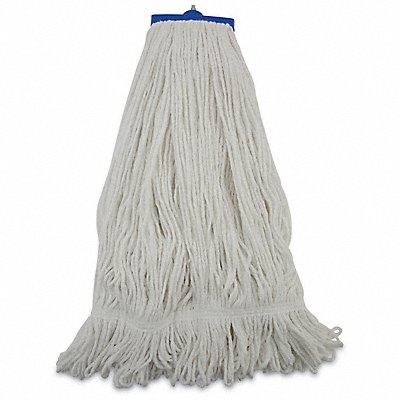 Flat Mop Head White Rayon PK12