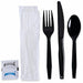 Disp Cutlery Set BK Med Weight PK250