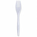 Disposable Fork White Med PK1000