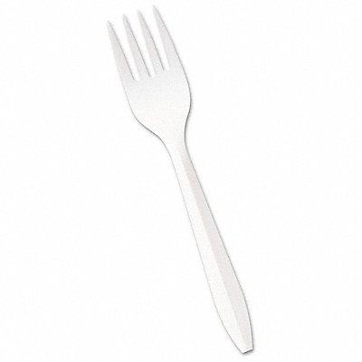 Disposable Fork WH Med PK1000