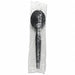 Disp Soup Spoon Black Heavy PK1000