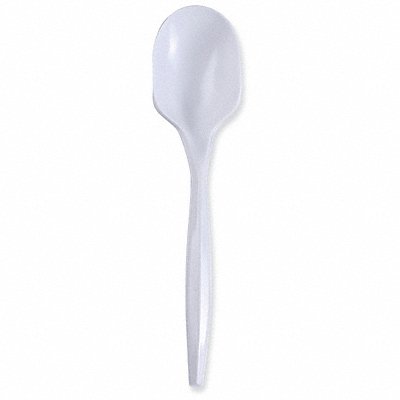 Soup Spoon White Med PK1000