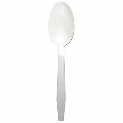 Disposable Spoon White Heavy PK1000