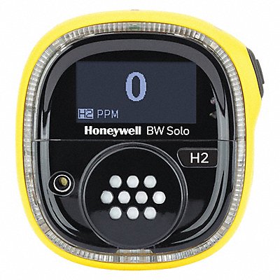 Single Gas Detector Black/Yellow 2-5/8 H