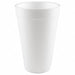 Disposable Hot/Cold Cup 16oz White PK500