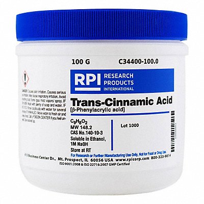 TRANS-Cinnamic Acid 100g