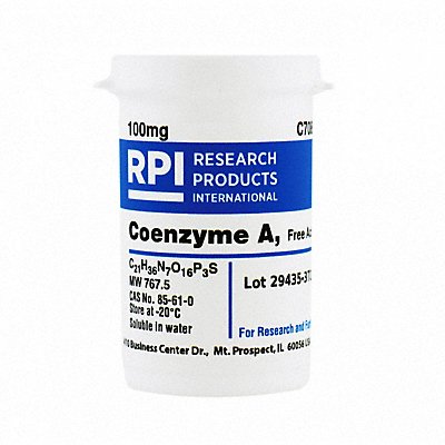 Coenzyme A Free Acid 100mg