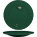 Wide Rim Plate 9 Dia Green PK24