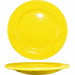 Wide Rim Plate 9 Dia Yellow PK24