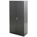 F1274 Storage Cabinet 72 x36 x18 Black 4Shlv